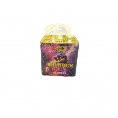 Kembang Api Thunder Bolt Cake 0.6 inch 25 Shots - GE217-25